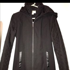 MICHEAL KORS; Double Zip Hooded Jacket